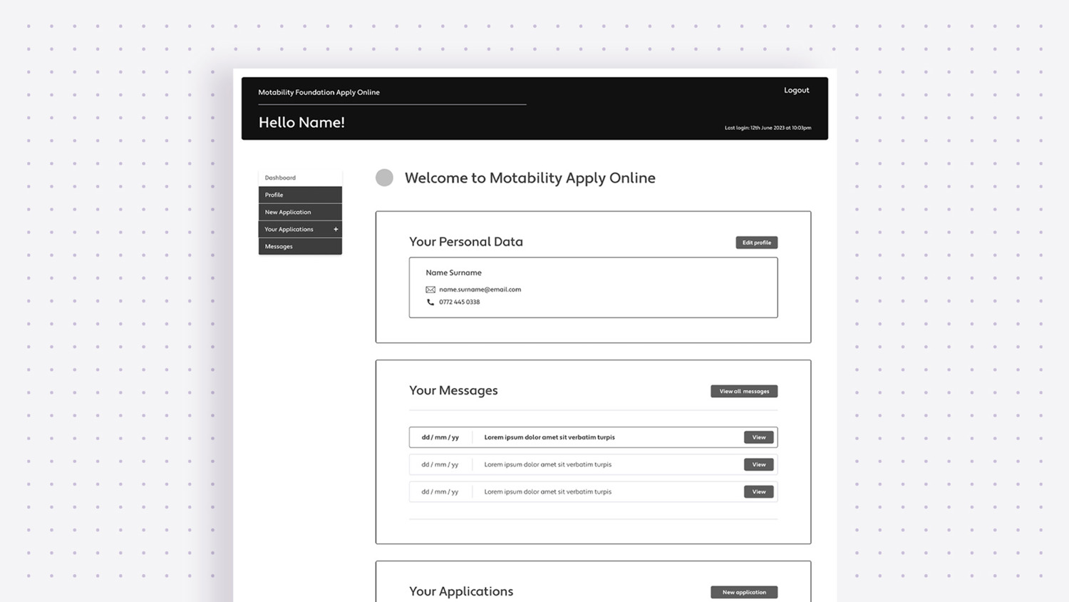 Wireframes