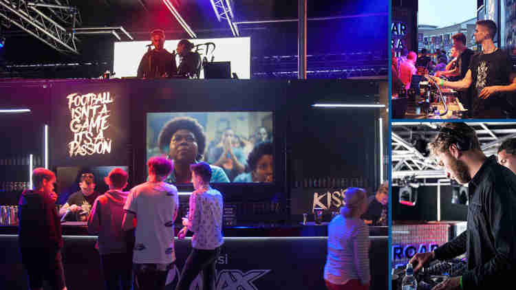 Pepsi Max Terrace O2 Pepsi Max Fan House | Initials CX